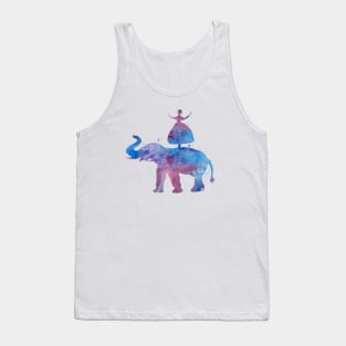 Elephant and ballerina Tank Top